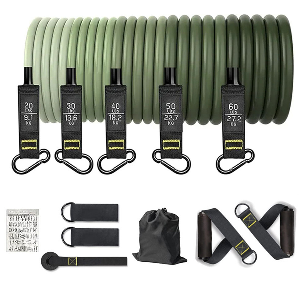 Набор эластичных лент для упра – обзор и цена Home Gym Equipment Set