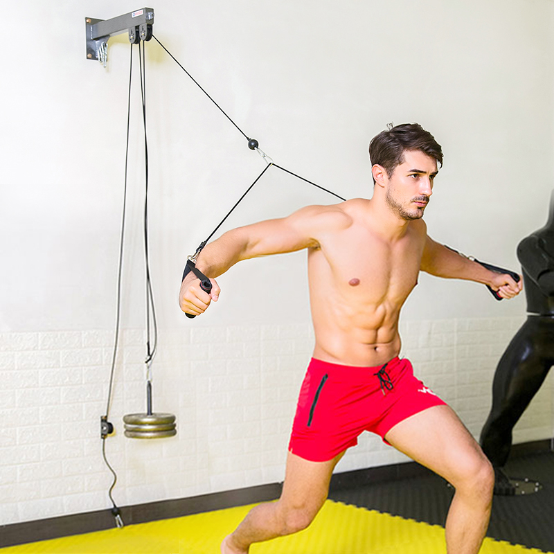 Универсальная система тросовых – обзор и цена Home Gym Equipment Set
