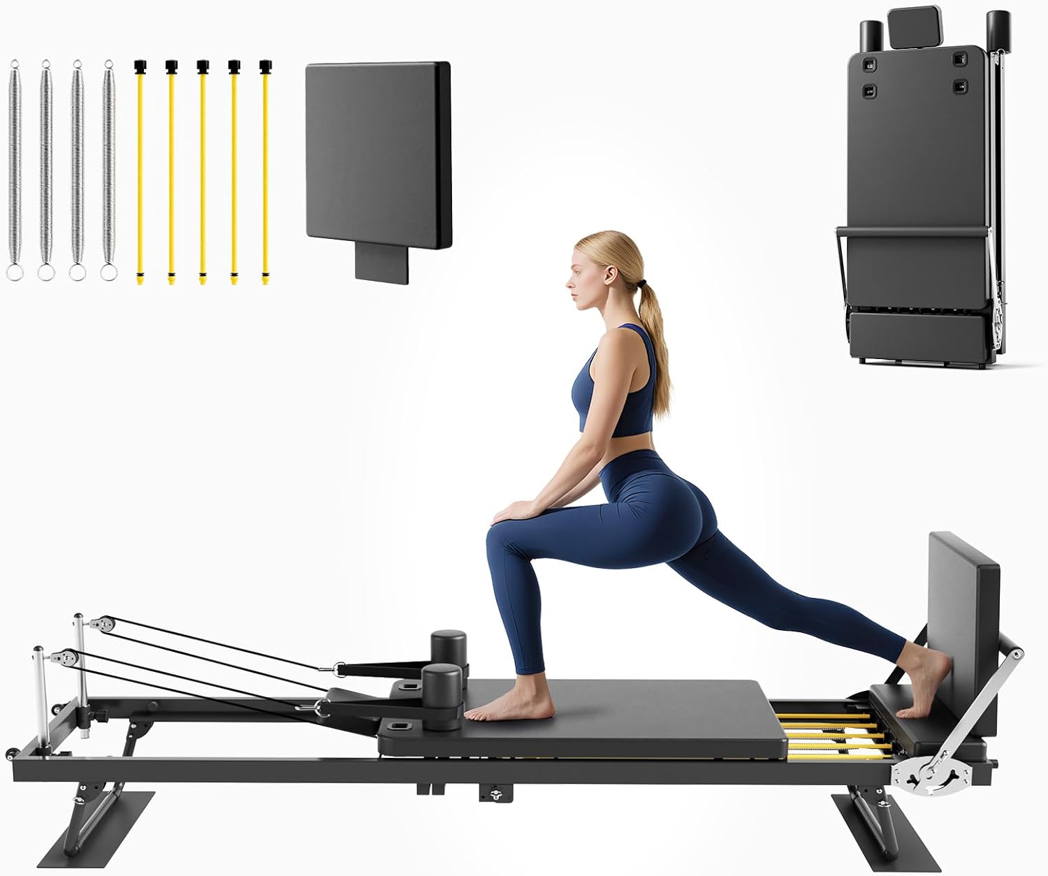 Складной тренажер для пилатеса – обзор и цена Home Gym Equipment Set