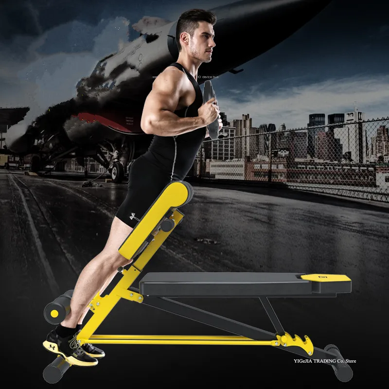 Регулируемая скамья для пресса – обзор и цена All In One Gym Home Equipment